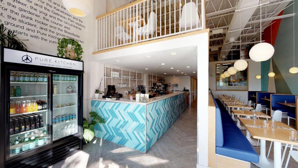 Pure Kitchen Restaurant Interior