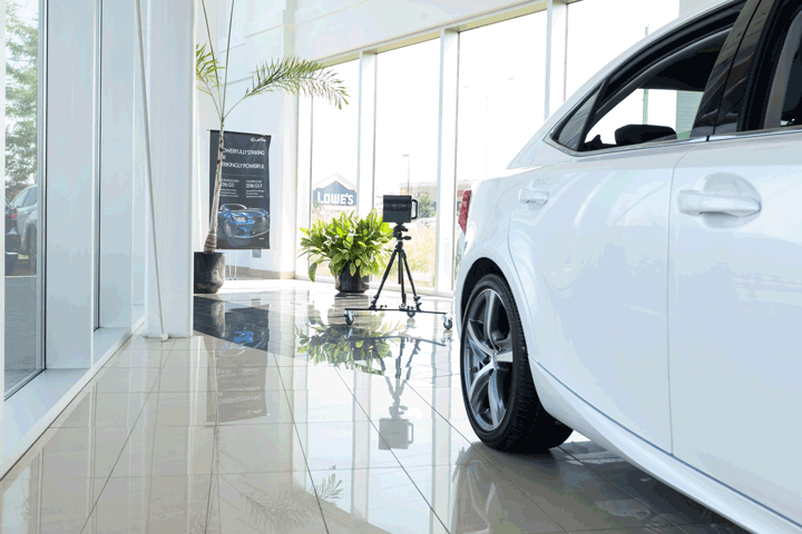 Car Dealership Showroom Matterport Camera