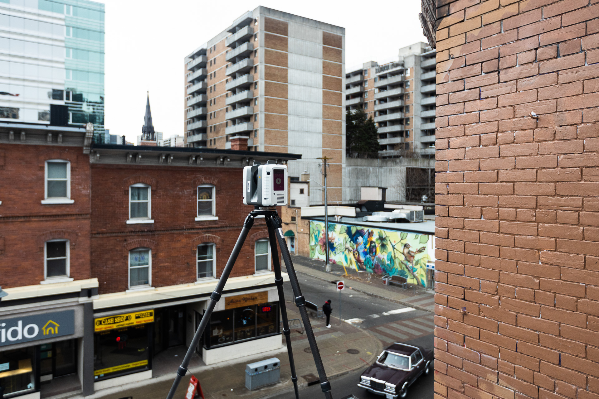 Leica Geosytems RTC360 Laser Scanner The RTC360 is Leica Geosytems' flagship 3D laser scanner.