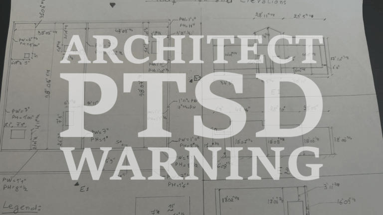 Hand Measured Drawing Warning Architectural hand sketch of home measurement.
